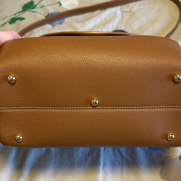 Elegant Polene numero Un Tan Leather Women's Bag - Picture 5 of 8